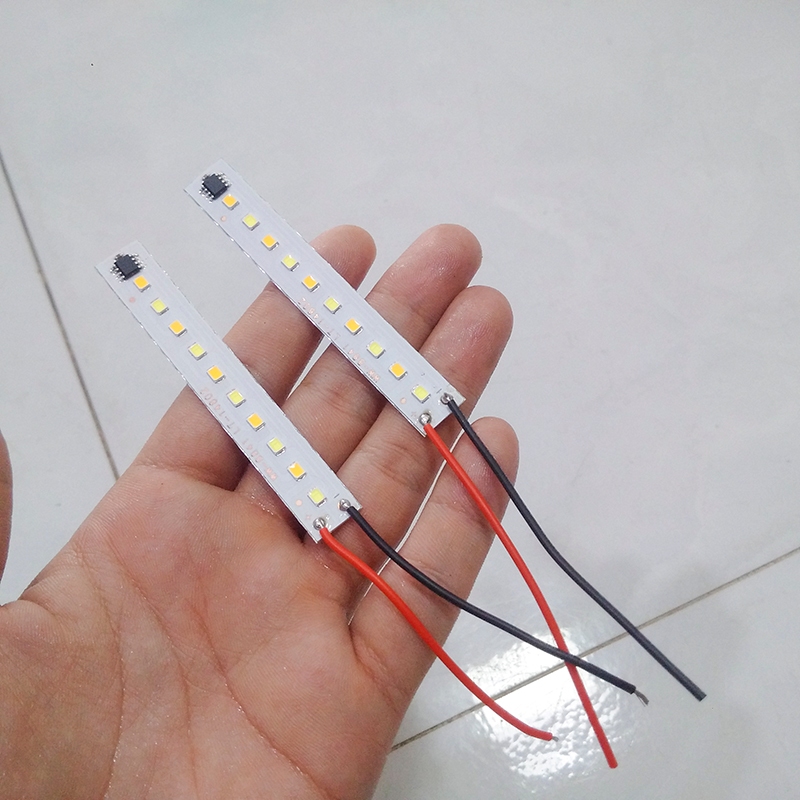 Thanh Chip LED 5V kích thước 85x12mm Được hàn sẵn dây nguồn ( mã chip ...