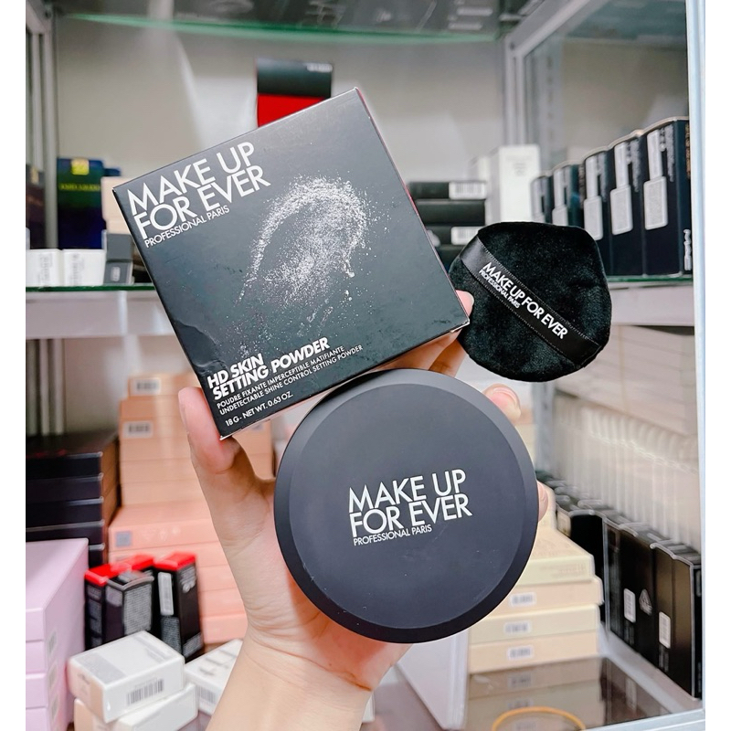 Phấn phủ Make Up For Ever HD Skin Setting Powder – Mịn da, khóa nền 12h, kiềm dầu đỉnh