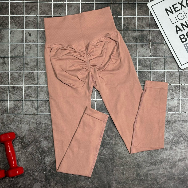 Quần Legging Chun Mông Tập Gym,Yoga Mitao Chất Dệt Elast Cao Cấp Mềm Mịn Co Giãn Thoải Mái GB127