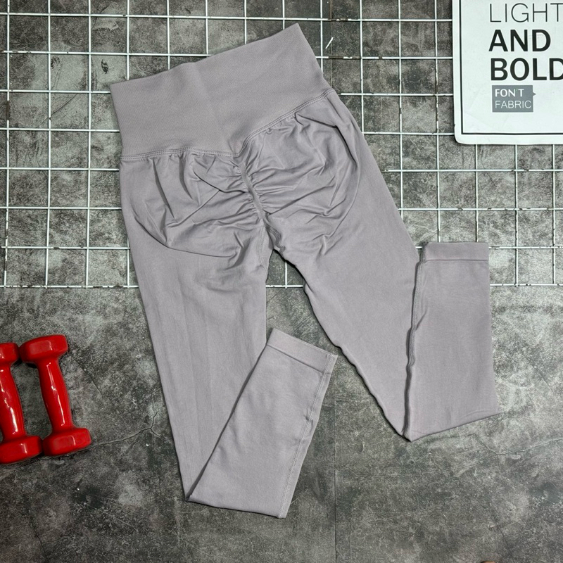 Quần Legging Chun Mông Tập Gym,Yoga Mitao Chất Dệt Elast Cao Cấp Mềm Mịn Co Giãn Thoải Mái GB127