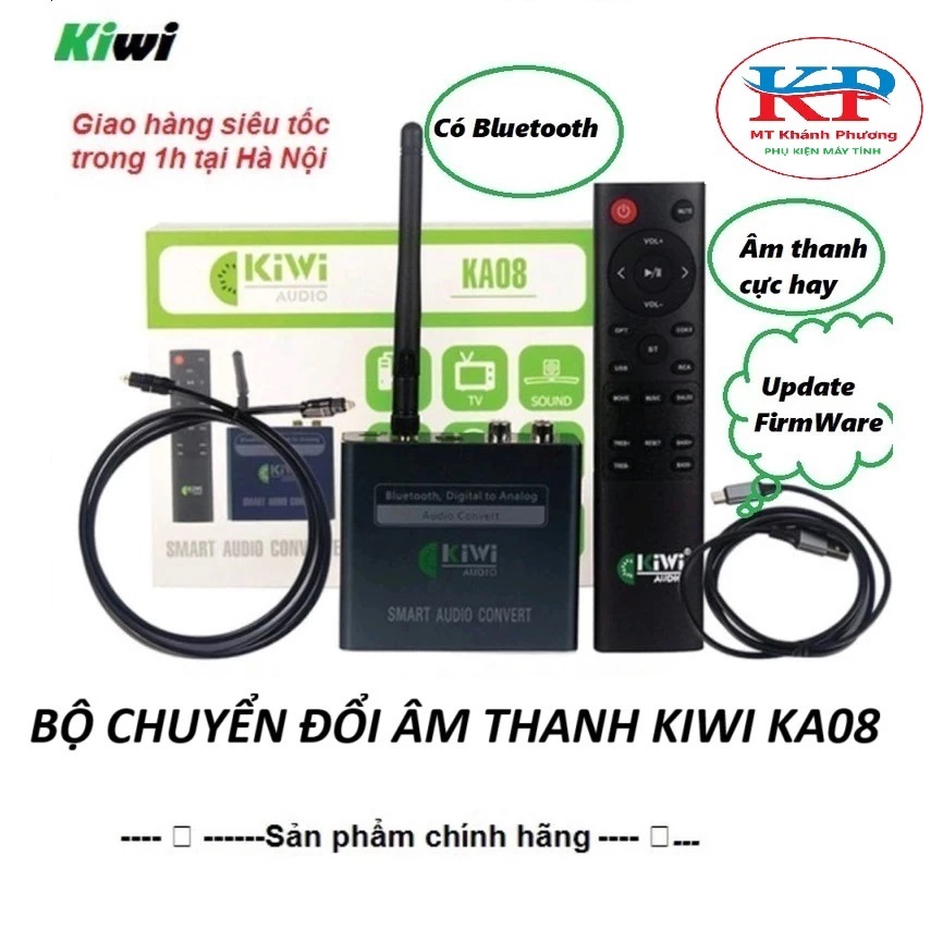 BỘ CHUYỂN ĐỔI ÂM THANH digital sang analog KIWI KA08- UPDATE FIRMWARE ...