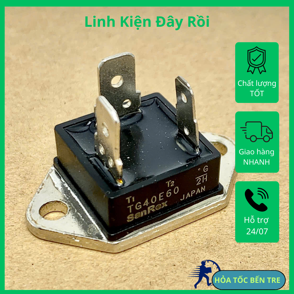 TG40E60 TG35C60 TG25C60 TRIAC 600V 40A 35A 25A hãng SanRex | Shopee ...