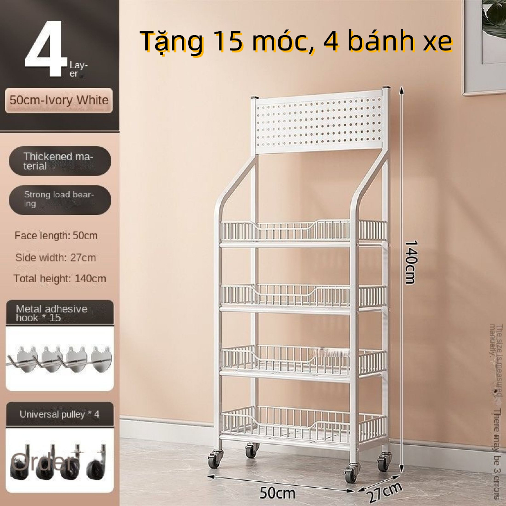 kệ Siêu thị Rack Kitchen Organizer Cửa hàng tiện lợi Lưu trữ Rack Kệ ...