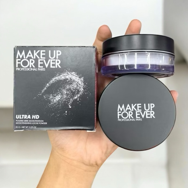 Phấn Phủ Bột Không Màu Make Up For Ever Ultra HD. Phủ kiềm dầu trong suốt siêu đỉnh.
