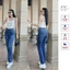 Quần Jean Nữ Ống Đứng Cạp Cao Co Giãn Thoải Mái, Quần Bò Nữ Ống Đứng, Hàng VNXK Xịn Xuất Dư