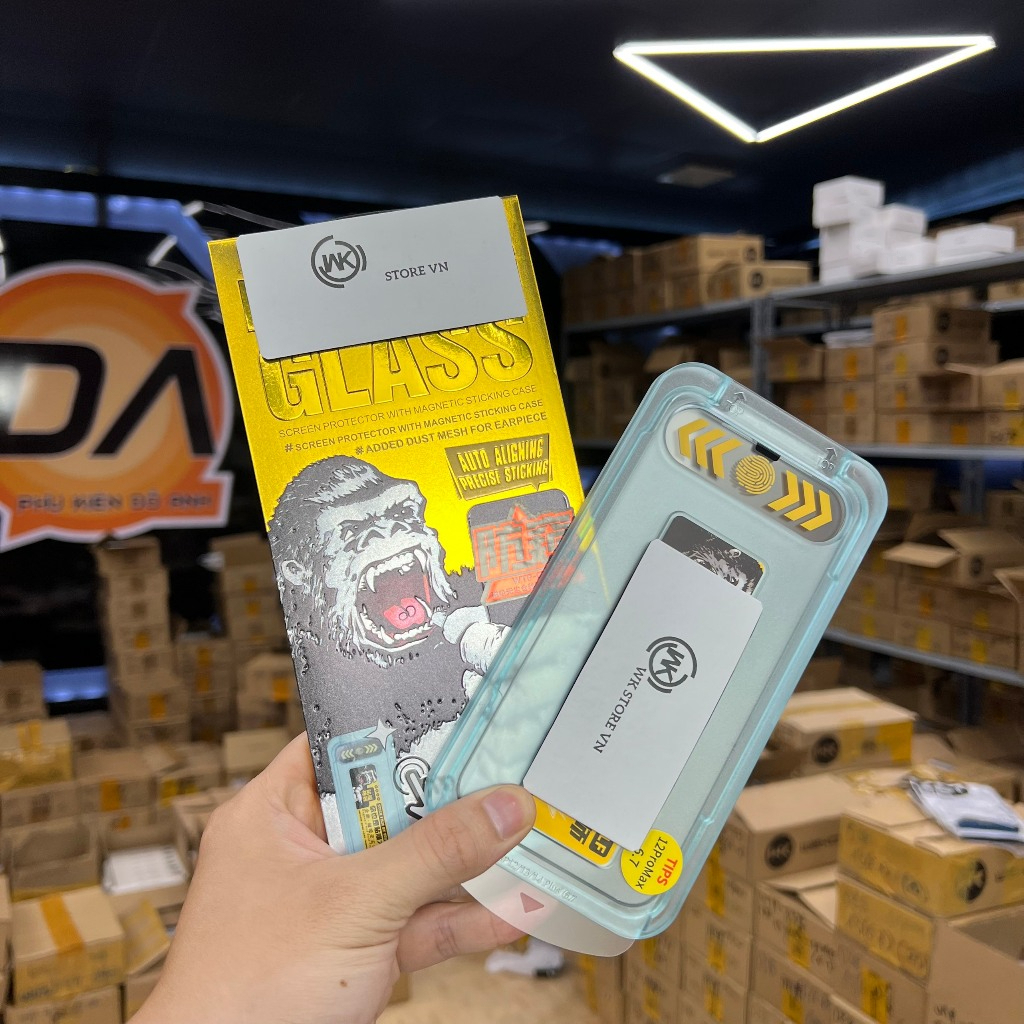 Kính cường lực có khung trợ dán trong WTP 034 chống trộm WTP 057 IPhone 11 12 13 14 15 16 17Promax