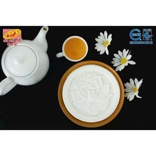 Bánh in trắng không nhân,thương hiệu chính hãng Tân Huê Viên 4bánh/500gr