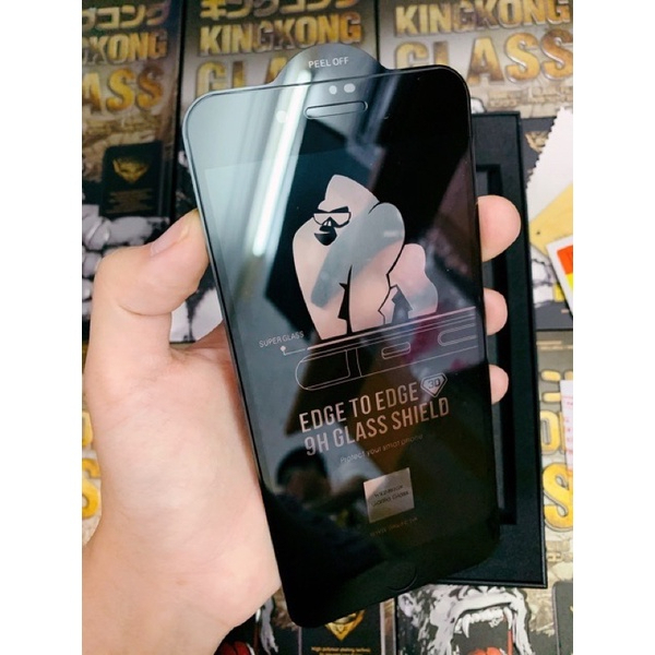 Kính cường lực trong suốt Kingkong cho IPhone 17Promax 17Pro 17Air 17 16 15 14 13 12 11 x/xs xsm xr
