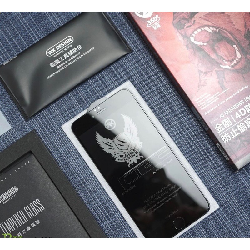 Kính cường lực Kingkong chống nhìn trộm IPhone 17Promax 11 12 13 14 15 16Pro plus 7g 8g 7p 8p x xsm