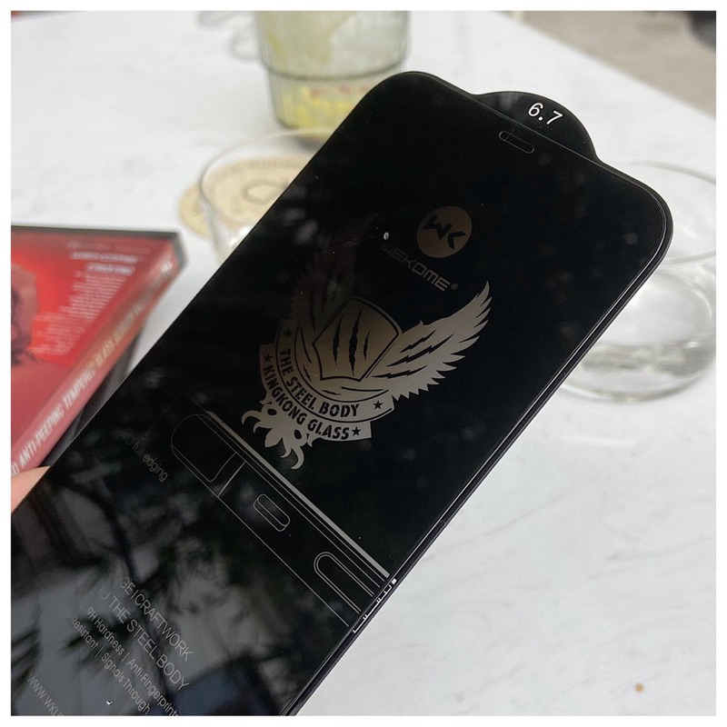 Kính cường lực Kingkong chống nhìn trộm IPhone 17Promax 11 12 13 14 15 16Pro plus 7g 8g 7p 8p x xsm