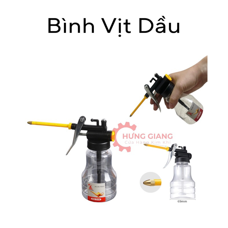 Bình VỊT BƠM DẦU, Bình Dầu Bằng Nhựa