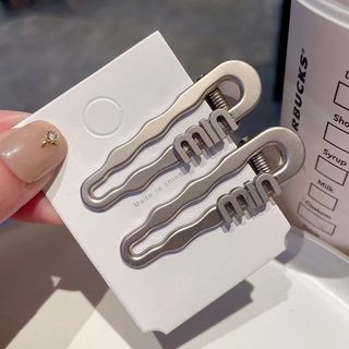 IK Kẹp Tóc Mái Tiểu Thư Dễ Thương Phong Cách Y2K K22