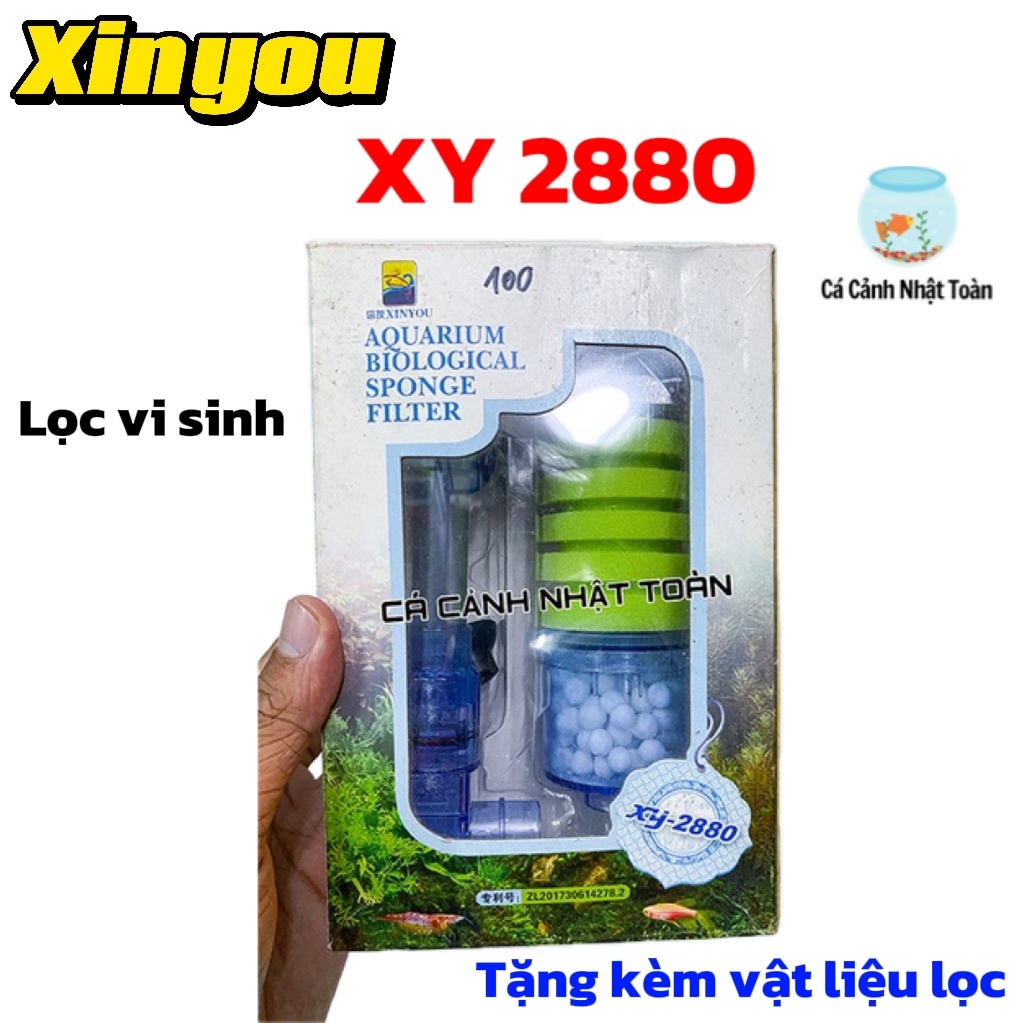 LỌC OXY VI SINH CHO BỂ CÁ CẢNH XINYOU XY 2880