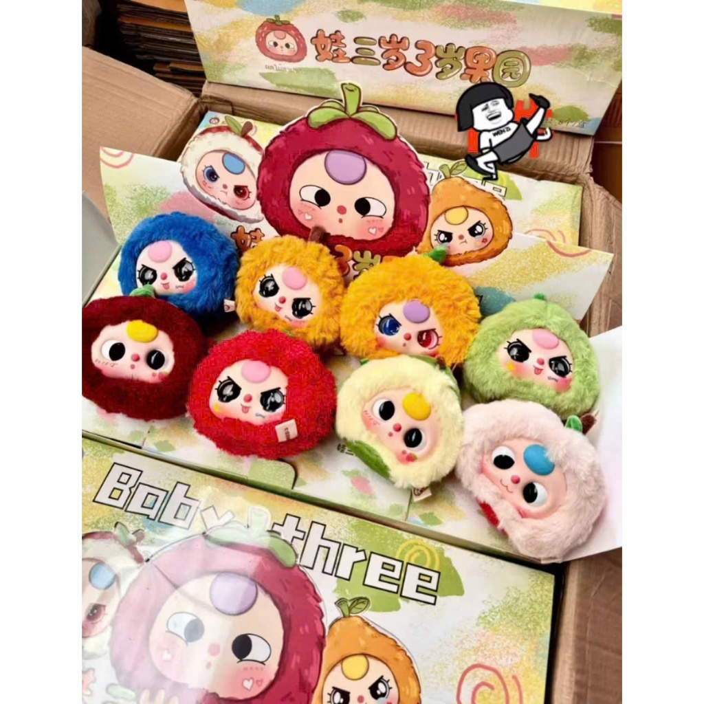 Đồ chơi Blind Box Baby Three Trái Cây, Mingo V3, Babe Nhà Trẻ, 12 Con ...