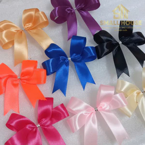 20 chiếc nơ ruy băng 8 * 8cm, nơ ruy băng nhiều màu, nơ satin, phụ kiện quần áo,Túi đựng thiệp cưới
