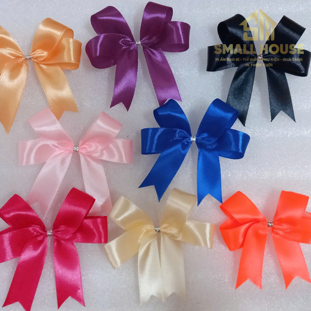 20 chiếc nơ ruy băng 8 * 8cm, nơ ruy băng nhiều màu, nơ satin, phụ kiện quần áo,Túi đựng thiệp cưới