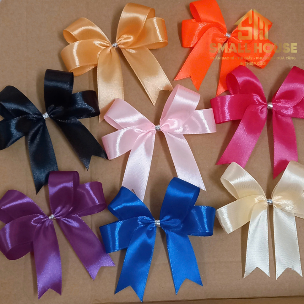 20 chiếc nơ ruy băng 8 * 8cm, nơ ruy băng nhiều màu, nơ satin, phụ kiện quần áo,Túi đựng thiệp cưới