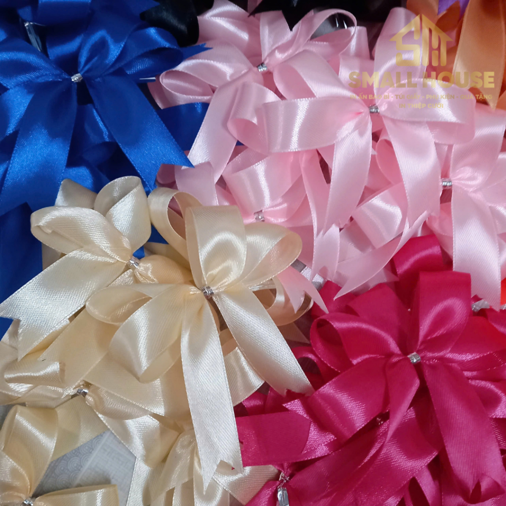 20 chiếc nơ ruy băng 8 * 8cm, nơ ruy băng nhiều màu, nơ satin, phụ kiện quần áo,Túi đựng thiệp cưới