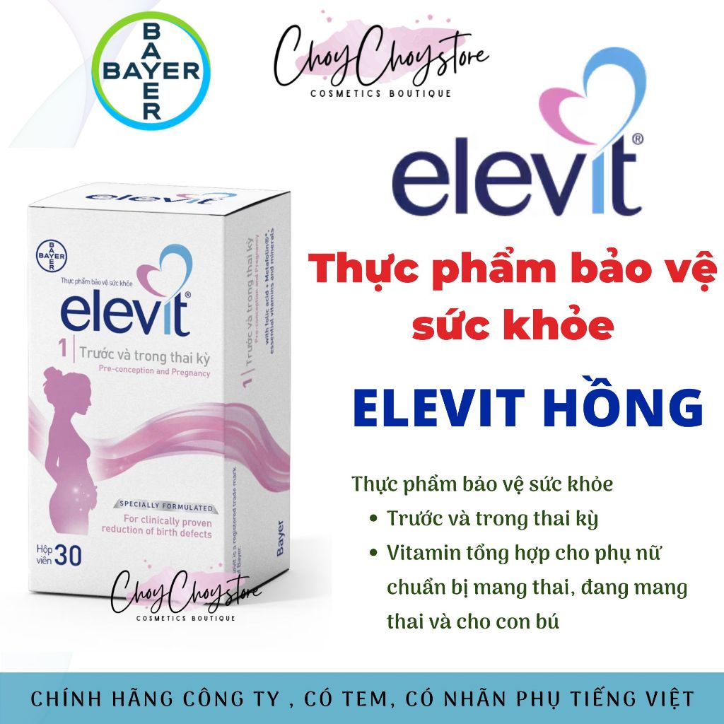 Elevit sau sinh - Giá Tốt, Miễn Phí Vận Chuyển, Đủ Loại | Shopee Việt Nam