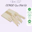 5 Que Gỗ Tiệt Trùng Bôi Sáp GLOW WAXING Size Lớn Chuyên Dùng Phết Sáp Wax Lông