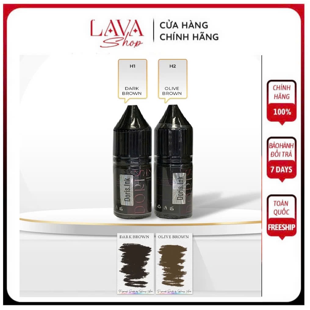 Mực H huỳnh hiển mẫu mới, giữ và bám màu - PMU Pigment