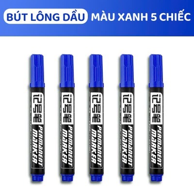 Bút Lông Dầu 3 Màu Không Xóa Được, Chống Thấm, Giá Rẻ, Phù Hợp Văn Phòng Phẩm