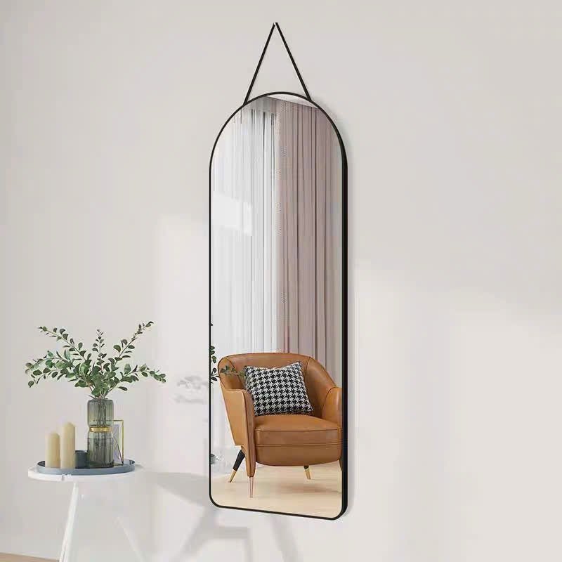 Ảnh Gương toàn thân khung viền PVC mạ PVD treo tường cao cấp VUADECOR nhiều kích thước (Tặng phụ kiện) 4