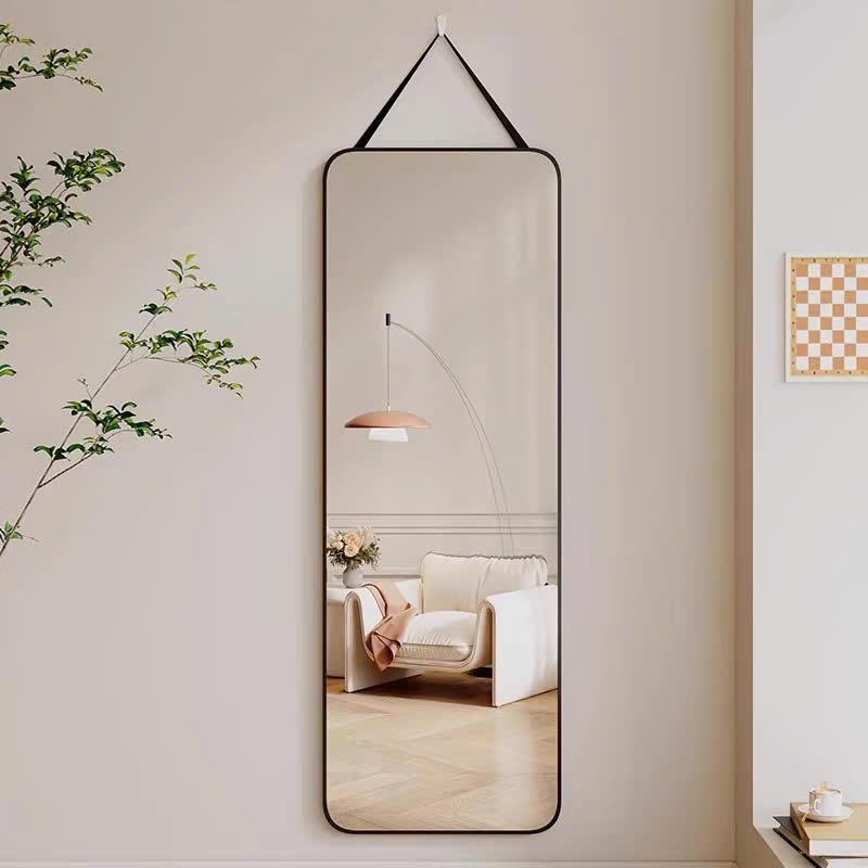 Ảnh Gương toàn thân khung viền PVC mạ PVD treo tường cao cấp VUADECOR nhiều kích thước (Tặng phụ kiện) 3