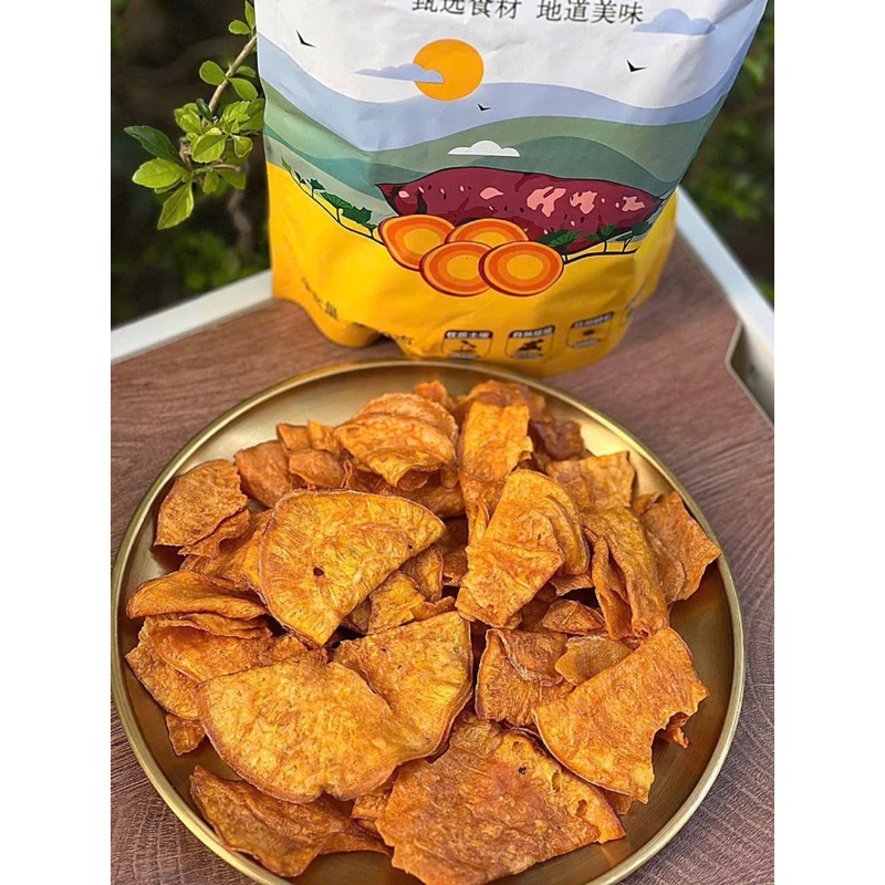 Khoai lang sấy Nội Địa Trung khoai mật sấy nội địa giòn rụm 250g