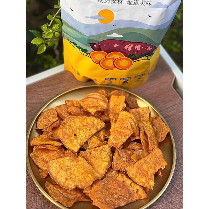 Khoai lang sấy Nội Địa Trung khoai mật sấy nội địa giòn rụm 250g