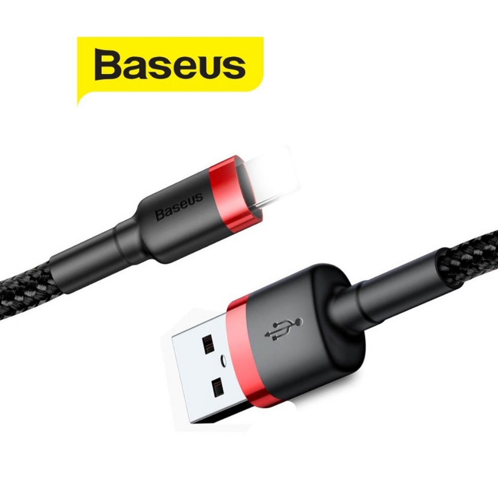 Ảnh Cáp sạc nhanh, siêu bền Baseus Cafule USB dùng cho 6/7/8/10/11/12/13/14Pro Max dài 1m/2m/3m 3