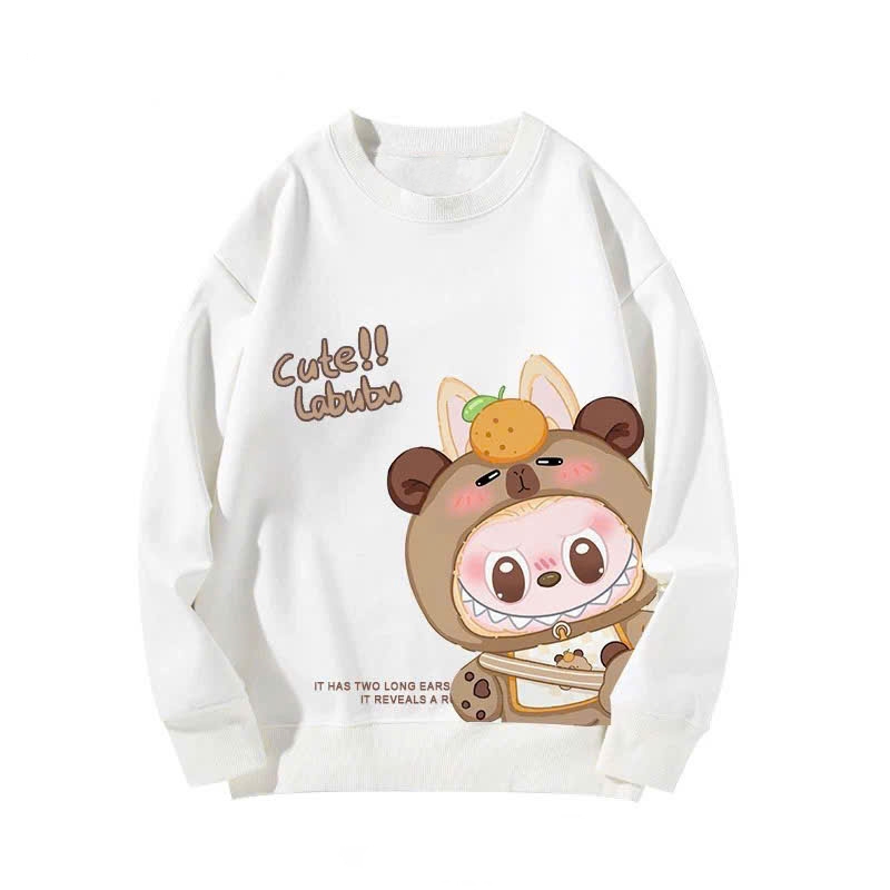 Áo nỉ labubu cute cho bé gái size đại BEESHOP áo thu đông bé gái D25023