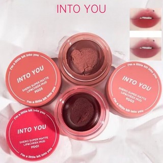 Son Kem Dạng Bùn INTO YOU Shero Super Matte Lip & Cheek Mud Nhập Khẩu Chính Hãng - Bebeauskinshop