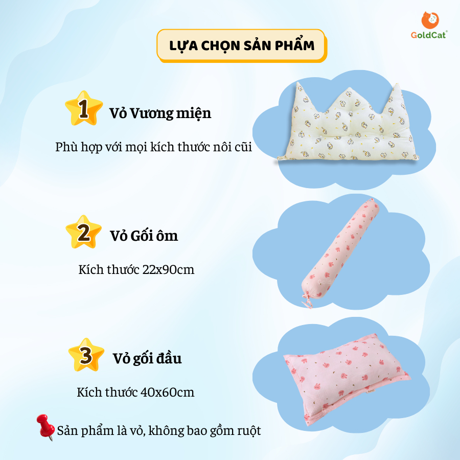 Ảnh Vỏ Phụ Kiện GOLDCAT Phù Hợp Cho Mọi Loại Nôi Cũi, Cắt May Theo Yêu Cầu 1