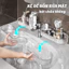 Giá Đựng Đồ Gắn Bồn Rửa Mặt Trong Suốt, Kệ Để Đồ Nhà Tắm Hút Chân Không Có Lỗ Thoát Nước Đa Năng