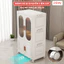 Tủ Quần Áo Ngăn Treo RỘNG 65CM Gấp Gọn Tiện Lợi, Tủ Nhựa Dày Dặn Có Bánh Xe 360 Độ Di Chuyển Dễ Dàng - HC10