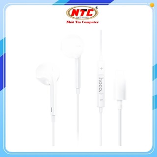 Tai nghe có dây chân LN Hoco M111 / M111 Max cho Táo 14 Seri trở xuống, Không cần bật Bluetooth, Hỗ trợ đàm thoại (Trắng