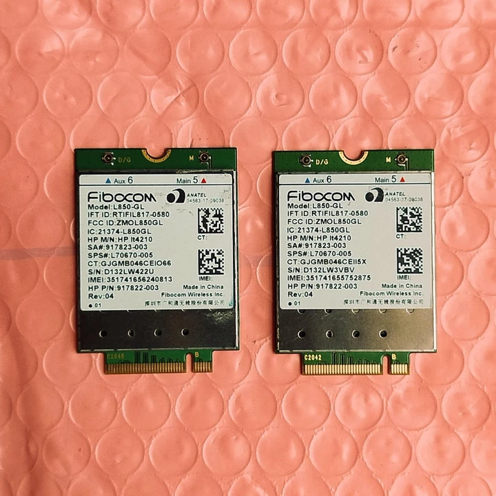 Card wwan 4G, Card 4G LTE cho HP Probook, Elitebook, Card wwan 4G L850-GL, Carrd 4G LTE HP lt4210 cho laptop HP