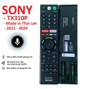 Khiển tivi sony giọng nói TX310P chính hãng made in ThaiLan, remote tv so ny thông minh rmf-310p