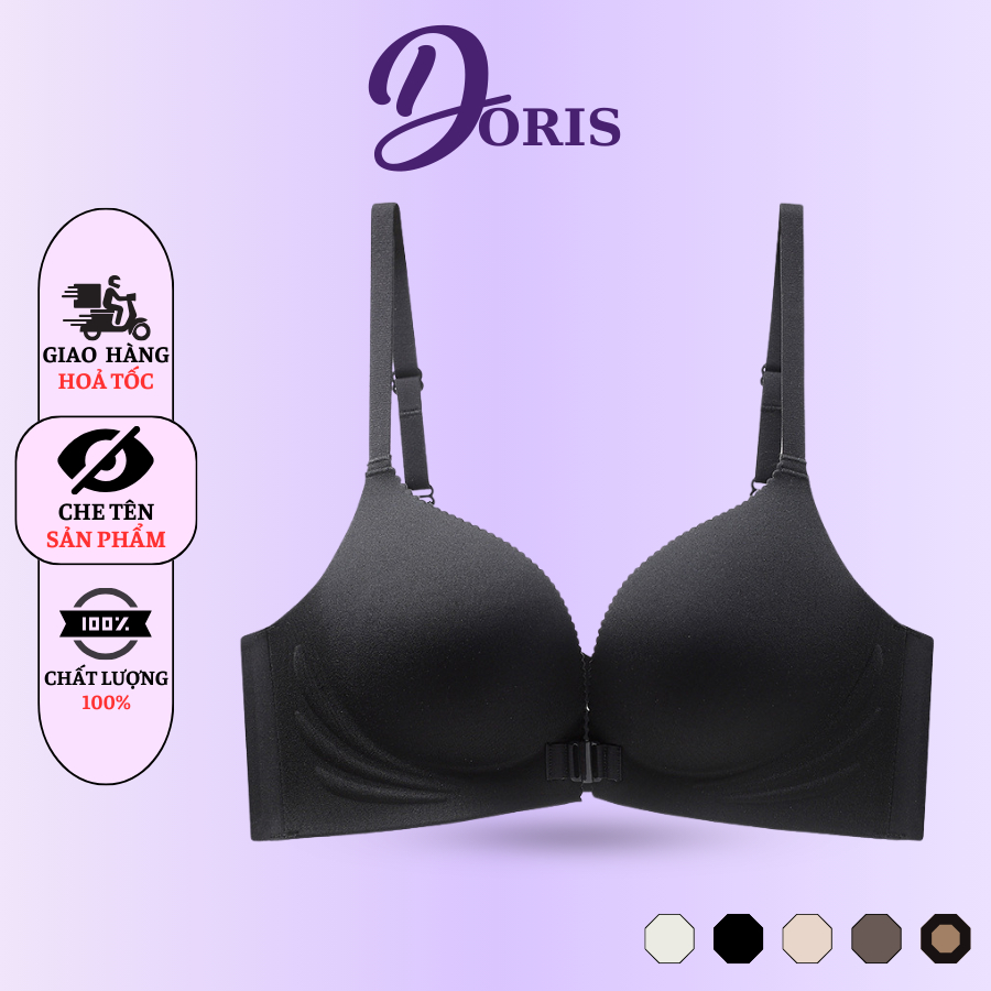 Áo Ngực Đúc Su Nâng Ngực Đệm 2cm Tạo Khe Quyến Rũ DORIS 9607