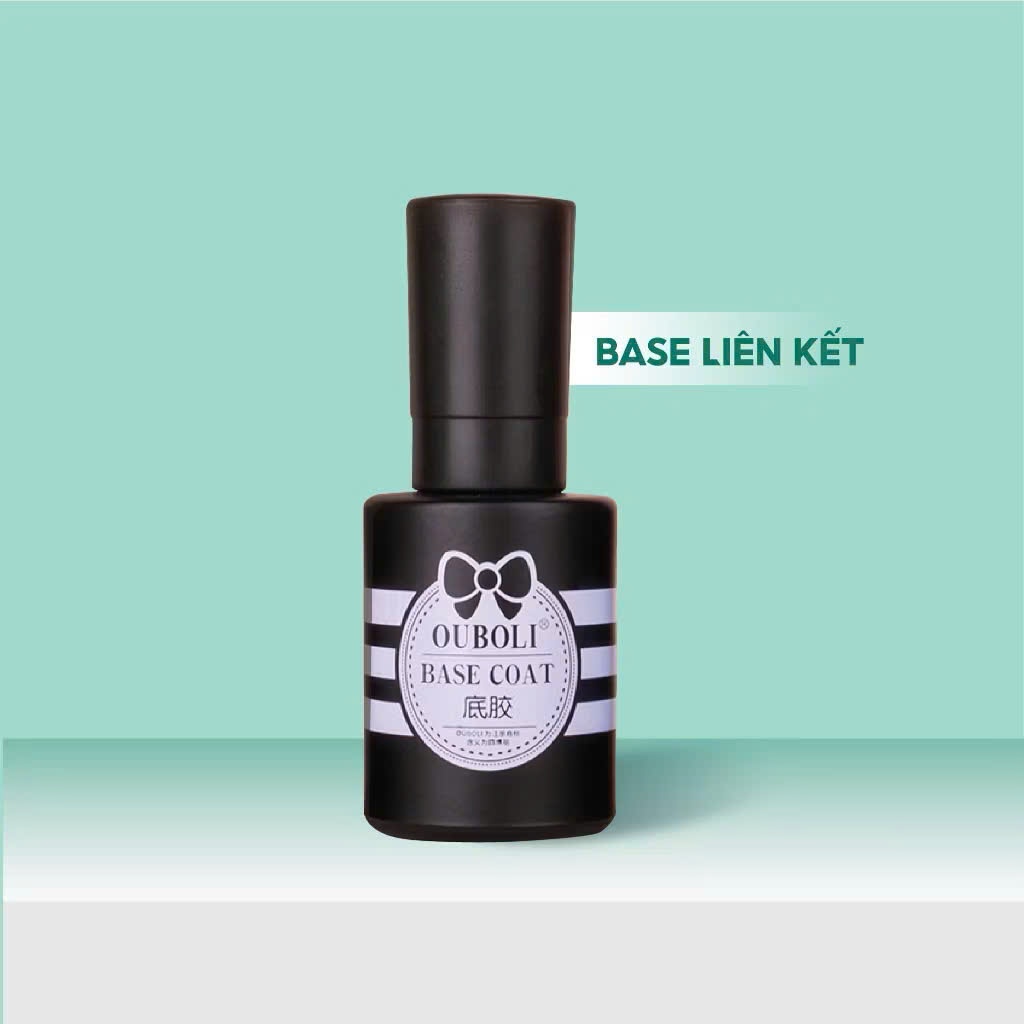 [TRỢ GIÁ SHOPPE ] OUBOLI Base top chính hãng (20ml) - Sơn gel liên kết và top phủ bóng chuyên dụng làm nail