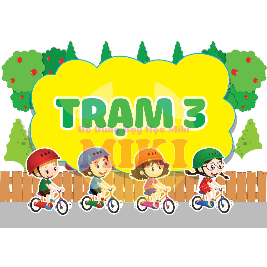 🌟 Bộ 4 Bảng Dạy Học Theo Trạm - Khơi Gợi Niềm Vui Học Tập! 🌟