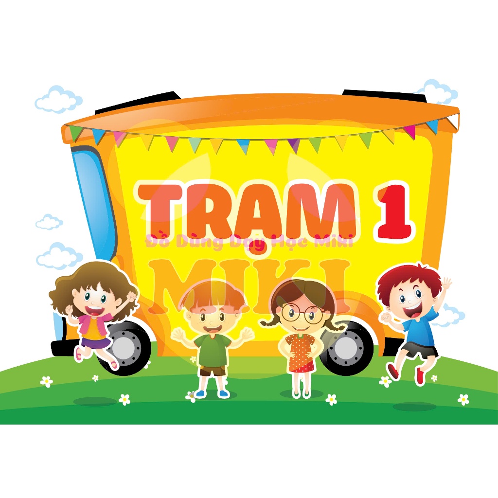 🌟 Bộ 4 Bảng Dạy Học Theo Trạm - Khơi Gợi Niềm Vui Học Tập! 🌟