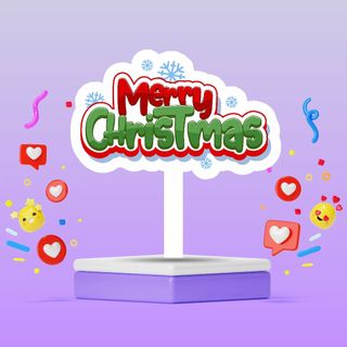 Hashtag Giáng Sinh, Merry Christmas, Phụ Kiện Chụp Ảnh.