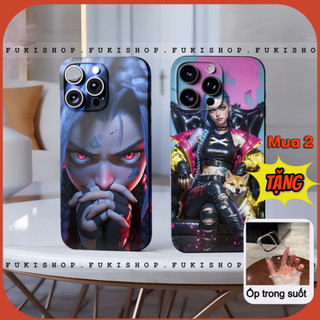 Miếng dán Skin Mặt lưng Sau full viền Jinx Dành Cho 16 pro max 15 pro max 14 pro max 13 pro max 12 pro max