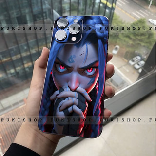 Miếng dán Skin Mặt lưng Sau full viền Jinx Dành Cho 16 pro max 15 pro max 14 pro max 13 pro max 12 pro max