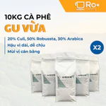 [CÓ GIÁ SỈ] Cà phê Gu Vừa Nguyên Chất Rang Mộc - Cafe Pha Phin Pha Máy - Vị đắng đậm, ngọt chua thanh- Coffee -Roplus — ảnh 1