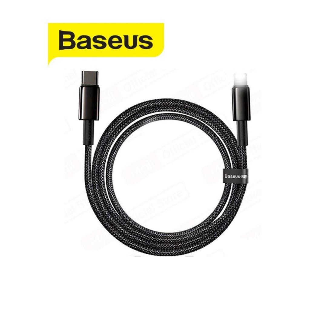 Ảnh Cáp sạc nhanh, bền bỉ vượt trội Typec to IP PD20W 3.0A dành cho IP10/11/12 Baseus High Density dài 1m/2m 4