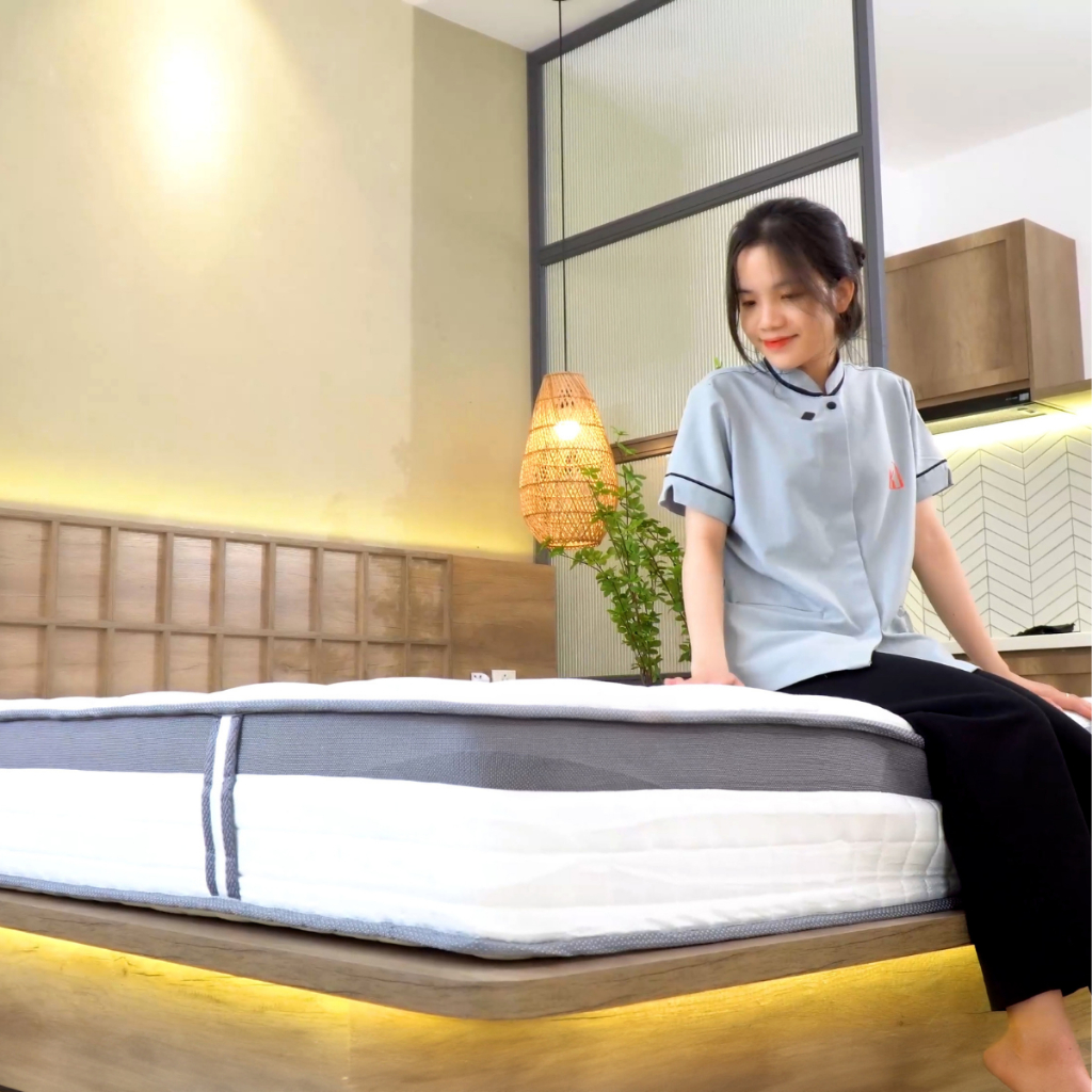 Ảnh NỆM LÒ XO TÚI HÚT CHÂN KHÔNG Cao Cấp SAMICK TRANSFORM BASIC - Nâng đỡ cơ thể 3