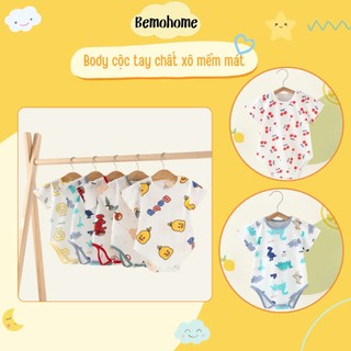 [COTTON QUẢNG CHÂU] Bộ Body Thông Hơi, Body Cotton Đanh Mịn, Body Cách Điệu Thoáng Mát Và Thấm Hút Mồ Hôi Cực Tốt Cho Bé